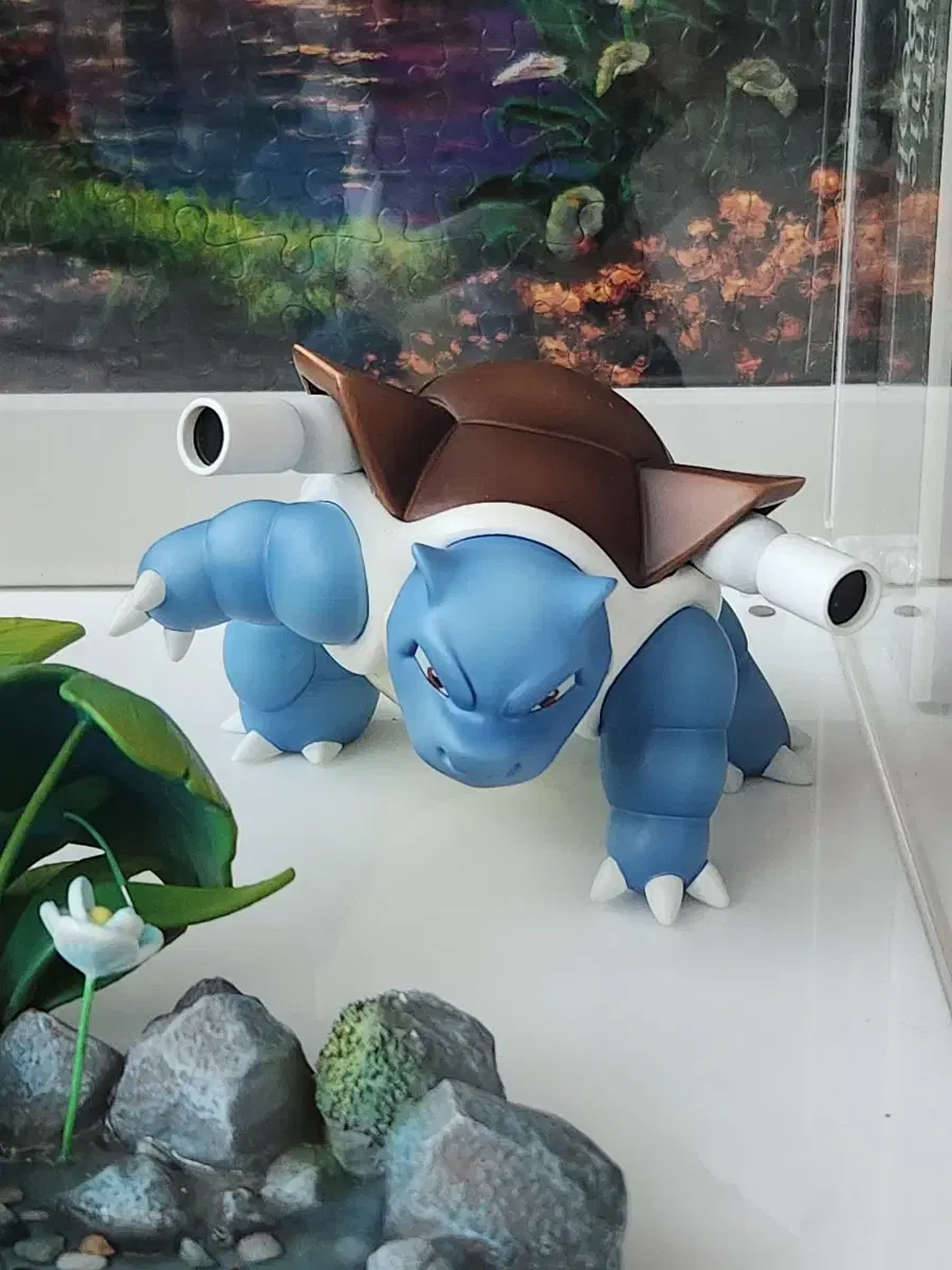 포켓몬 거북왕, 꼬부기 레진 피규어 Pokemon Blastoise